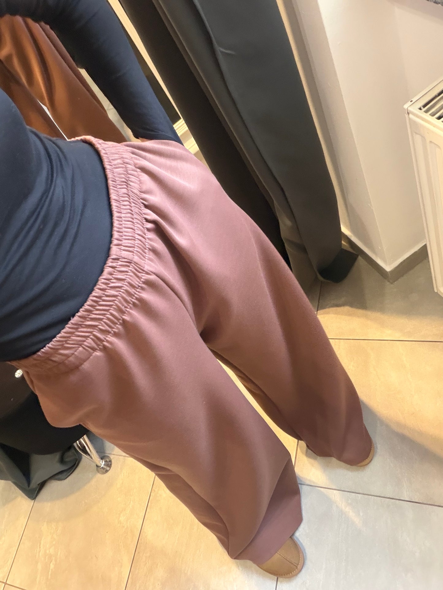 Spodnie Natti z masełkowego materiału