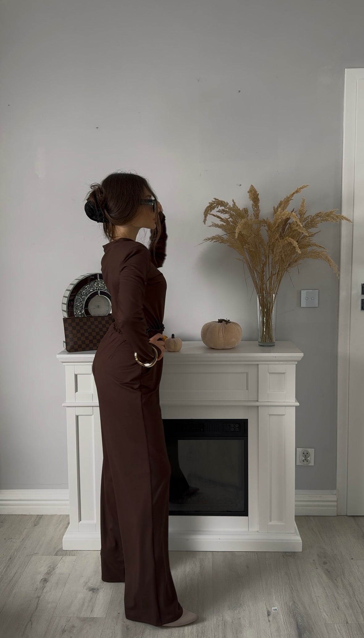 Spodnie Dresowe Brown Comfort