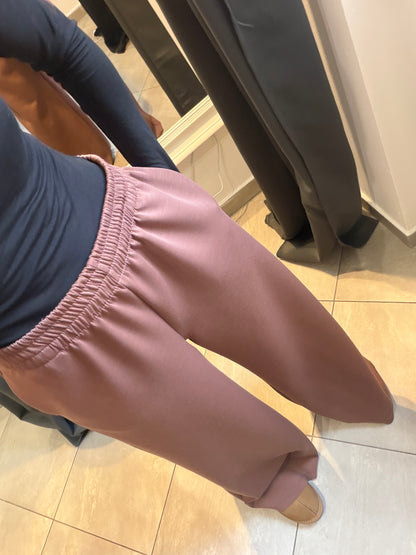 Spodnie Natti z masełkowego materiału