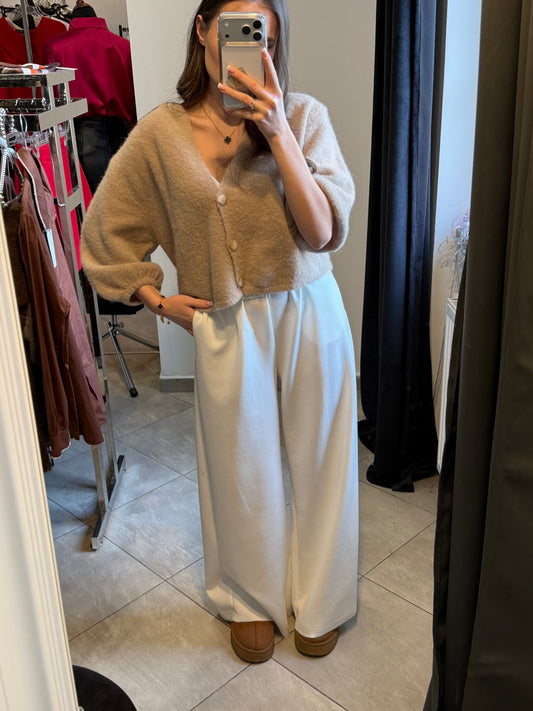 Białe spodnie Natti