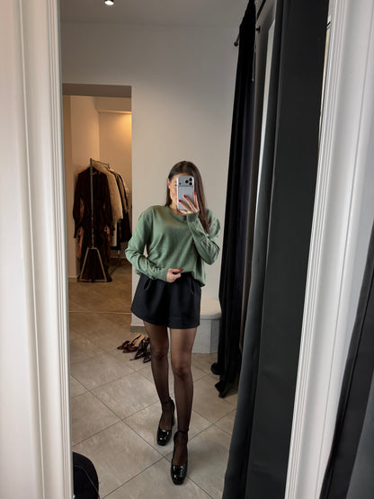 sweterek z długim rękawem – Zielony